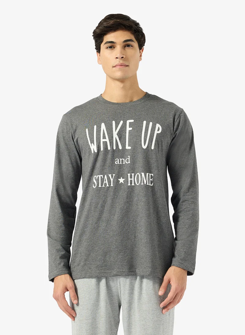 Seventy Five  Regular fit tee and Pant set for Men | Best Price UAE